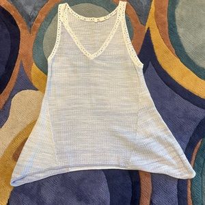 Anthropologie knit sleeveless top.
